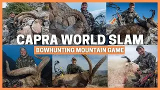 ARCHERY CAPRA WORLD SLAM 🔥 BOWHUNTING MOUNTAIN GAME ALL AROUND THE WORLD 🔥12 IBEX SPECIES BOW HUNT