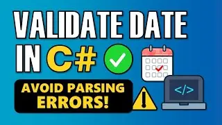 Avoid DateTime.Parse Errors in C# – Step by Step Working Example