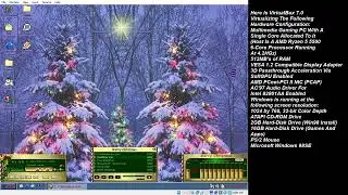 Christmas Mix By Dreamsection (Win98SE, VirtualBox)