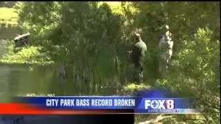 FOX 8 New Orleans - New Orleans City Park Bass Record Broken!