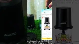 Agaro#electronic chopper #full review #how to use#easy to use#agaro #amazon