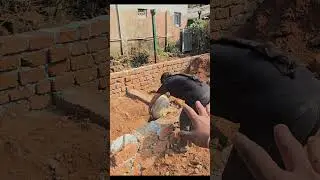 Building My Own House from Scratch | Foundation Work Vlog #minivlog