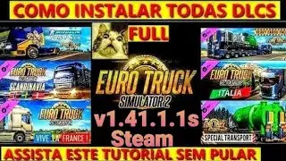 All DLC's Euro Truck Simulator 2 v1.41.1.1s Original Steam - Link ATUALIZADO 👊😁