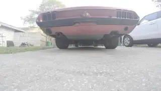 1968 Mustang 429 MagnaFlow Dual Exhaust With X-Pipe, Cutouts, and  3