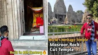 Masroor Rock Cut Temple,Kangra II Ancient Temple In Himachal Pradesh II Sahil VloGs II