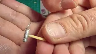 Miniature dollhouse hammer diy how to craft tutorial #tutorial #miniature #art #dollhouse #howto