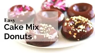 Easy Cake Mix Donuts