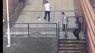 Caught on camera  Uk knife crime