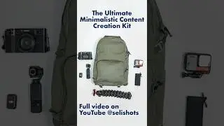 The Brevitē Jumper is a great bag for my travel camera setup! More info on this setup on my channel