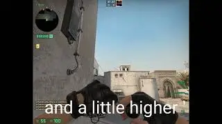 How to smoke Xbox in new Dust2 from T Spawn