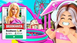 CRIEI UM FALSO BROOKHAVEN DA BARBIE @maffiblox