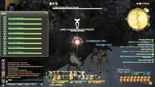 Final Fantasy XIV - LVL 50 Mining (Darksteel) [HD]
