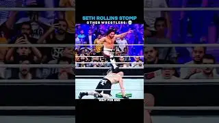 Seth Rollins Stomp Other Wrestlers | But Randy Orton Counter With RKO #shorts #sethrollins #stomp