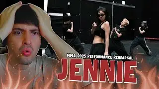 FAYKUU REACCIONA a JENNIE - 2025 MMA Performance Rehearsal😲🔥