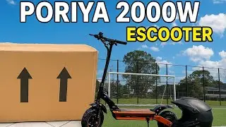 PORIYA 2000W E-Scooter UNBOXING Absolute Beast 