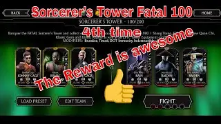 4th Time! Sorcerer's Tower Fatal 100  + Reward | That's a great Diamond 😇