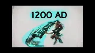 LOL SS8 - 1200 AD Riven (100% CRIT 3823)
