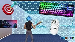 NEW 2D SKIN I Fortnite 2v2 Piece Control😍 SteelSeries Apex Pro TKL ASMR💤