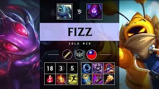 Fizz Mid vs Malzahar - TW Challenger Patch 25.16