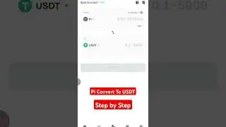 Pi convert to usdt | How to convert pi to usdt in bitget exchange | pi ko kasye convert krye usdt ma
