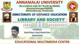 LIBRARY AND SOCIETY -  B.Lib.I.Sc