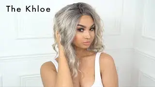 LullaBellz | Wig Tutorial | The Khloe - Tousled Ash Blonde Lob Lace Front Wig