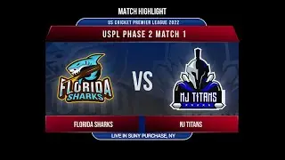 Florida Sharks vs NJ Titans | 5 Minutes Highlight | Match 1 | USPL
