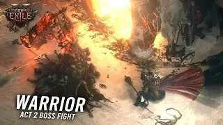 Path of Exile 2: Act 2 Boss Fight (Warrior/Titan)