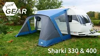 yourGEAR Sharki 330 & 400 &bull; Wohnwagen &bull; Sonnendach