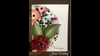 Burst of Color Card Tutorial LIVE