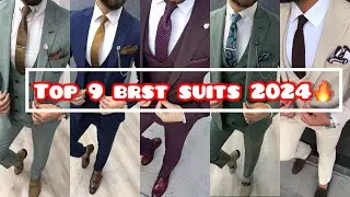 Top 9 Most Stylish  Suits For Men 2024 | ATTRACTIVE Blazers Outfits For Men |  Style Coat Pants 🔥