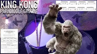 Advanced King Kong Paradiddle Groove - Inspired By DAVID GARIBALDI - Drum Lesson by Nick Bukey