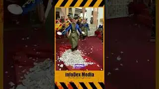 inilah tari piring yang di adakan di pernikahan adat minang