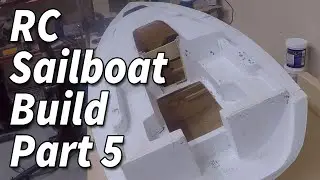 How to make an RC sailboat Beneteau 37 build part 5