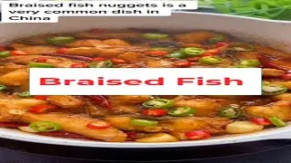Braised Fish Recipe #myyoutuberecipe