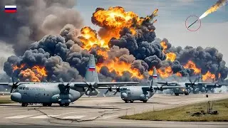 5 minutes ago! A massive explosion occurred at Russia's largest military airport. See what happened.