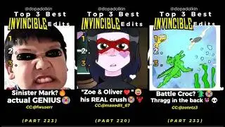 Ranking the Best Invincible Edits COMPILATION Part 7 (350K Special)