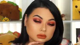 fall makeup look morphe 3503 palette