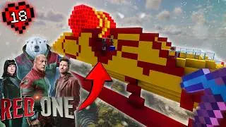 I Built A GIANT Santa Sleigh In Hardcore Minecraft!