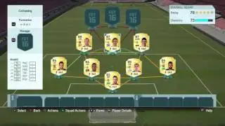FIFA 16 - 500K SQUAD BUILDER