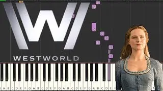 WESTWORLD Intro - Piano Tutorial By Tunes With Tina