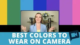 What Colors to Wear on Zoom Meetings Video Calls for Speakers Toastmasters EPS 8 Savvy Skills