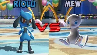 Pokemon battle revolution - Riolu vs Mew