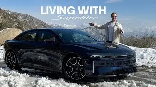 LUCID AIR SAPPHIRE VLOG | Living With The $250k 2025 Lucid Air Sapphire