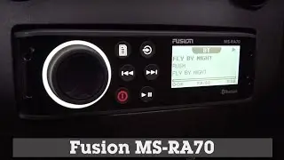 Fusion MS-RA70 Display and Controls Demo | Crutchfield Video
