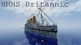 Minecraft Ocean Liner - 1:1 Scale Britannic