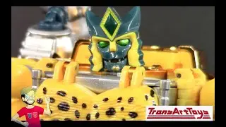 AUVELIER REVIEW TRANSART BWM-03 METAL PANTHER COMMANDER (TRANSMETAL CHEETOR) EN ESPAÑOL