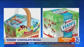Kinder chocolate recalled