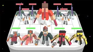 CRAFT CHAINSAW MERGE - Объедините Крафтовое Чудовище Бег ⭐ Геймплей Мастера Объединения