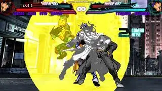 -MUGEN- Heaven Jotaro (12P) VS Stardust Crusader (12P)